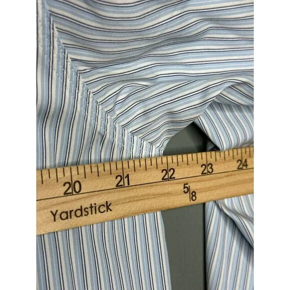 POLO by Ralph Lauren LS Button-Up Shirt Men's Large Striped Classic - Picture 11 of 11